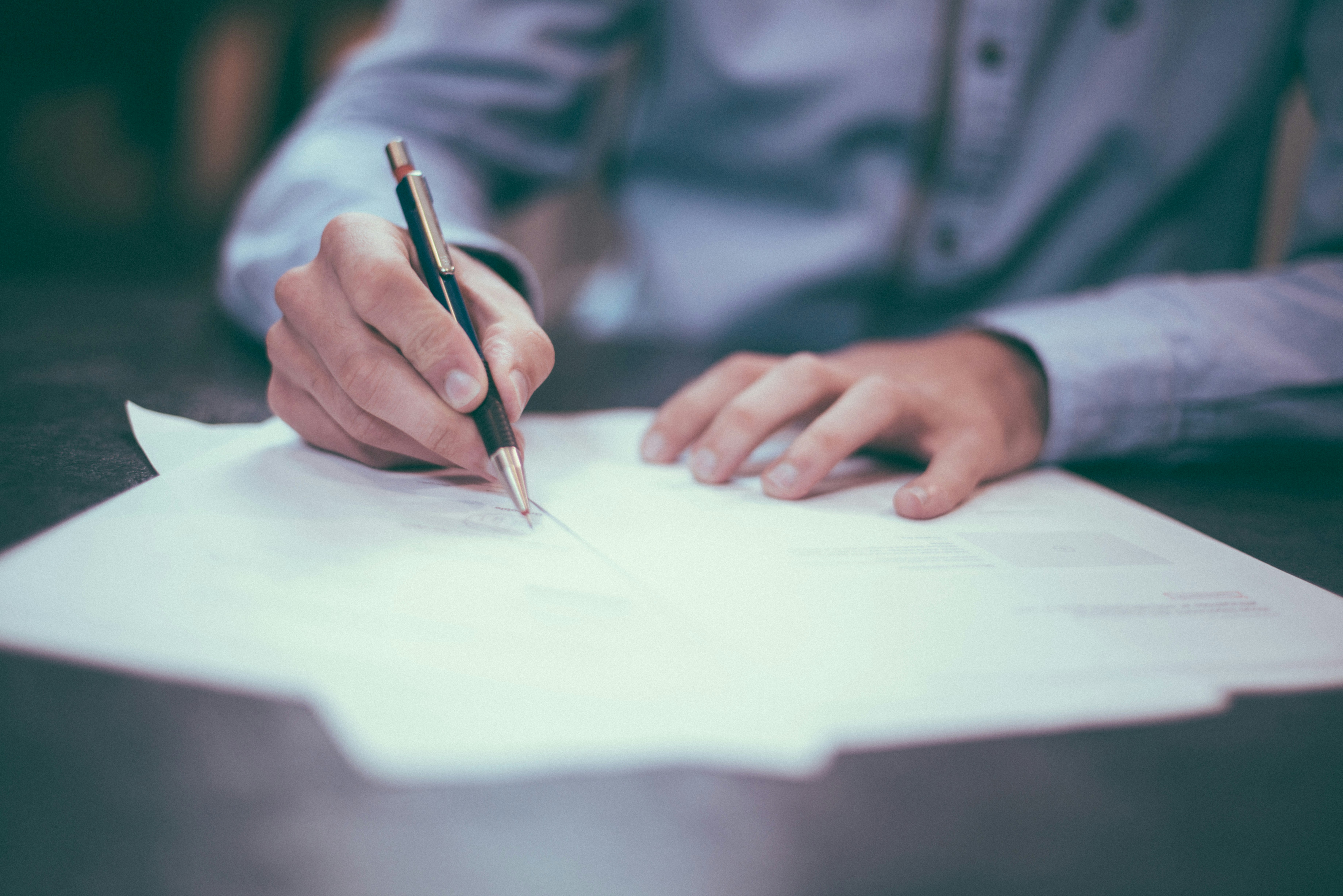 Professional medical document signing
